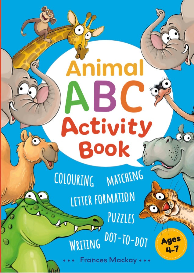 Animal ABC Activity Book, by Frances Mackay